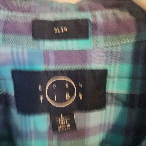 Men's Even Tide "Slim" longsleeve button-down shirt, size LT - Picture 2 of 4